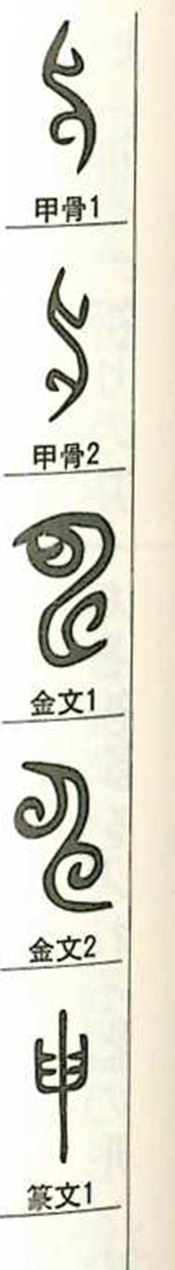 申字